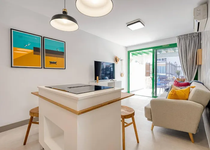 Calas San Agustin - Con Acceso A Piscina Vakantiehuis San Bartolomé